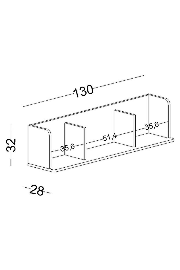 Cool Çalışma Masası Üst Modül - 5