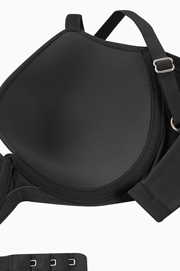 Viola Toparlayıcı Mikro Sütyen - Desteksiz - Premium Basic - Premium Basic - 2229 - Siyah - 4