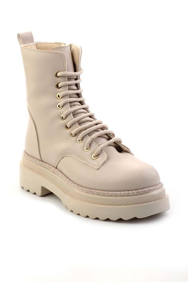 Bej  Kadın Bot & Bootie K02377030609 - 3