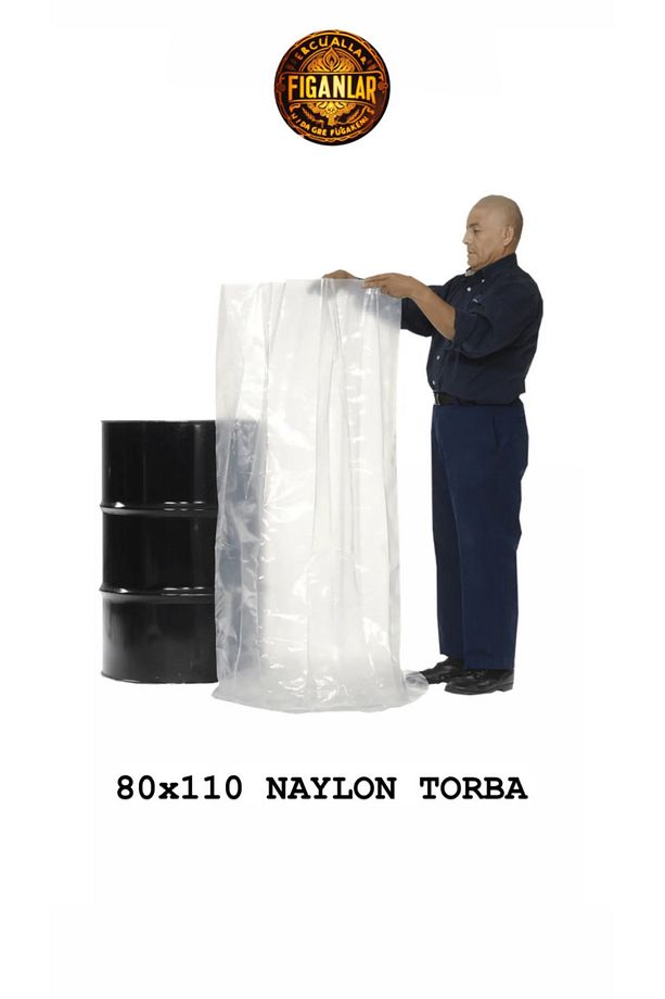 1. kalite şeffaf 80x110 Kalın Naylon torba poşet yorgan yastık çeyizlik 5 adet - 3
