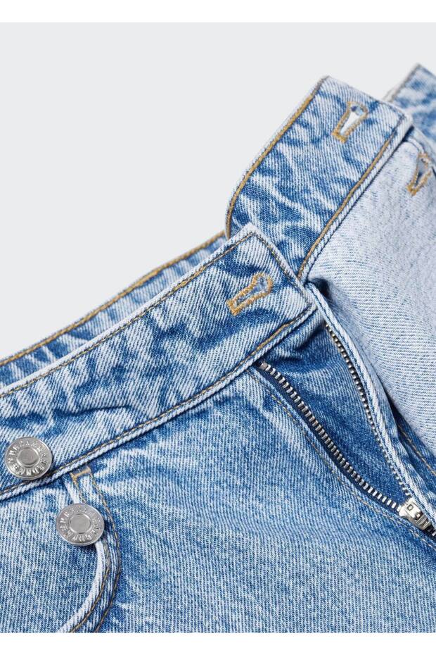 Denim Pantolon Etek - 8