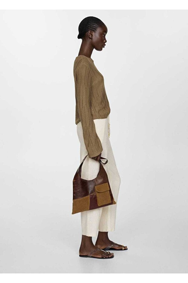 Keten jogger pantolon - 6