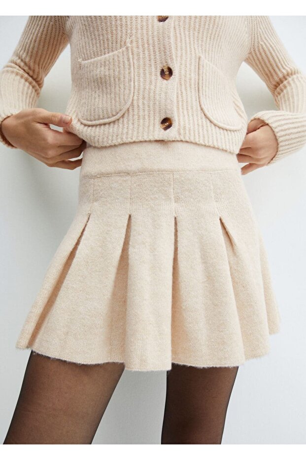 Pilili örgü etek - 1
