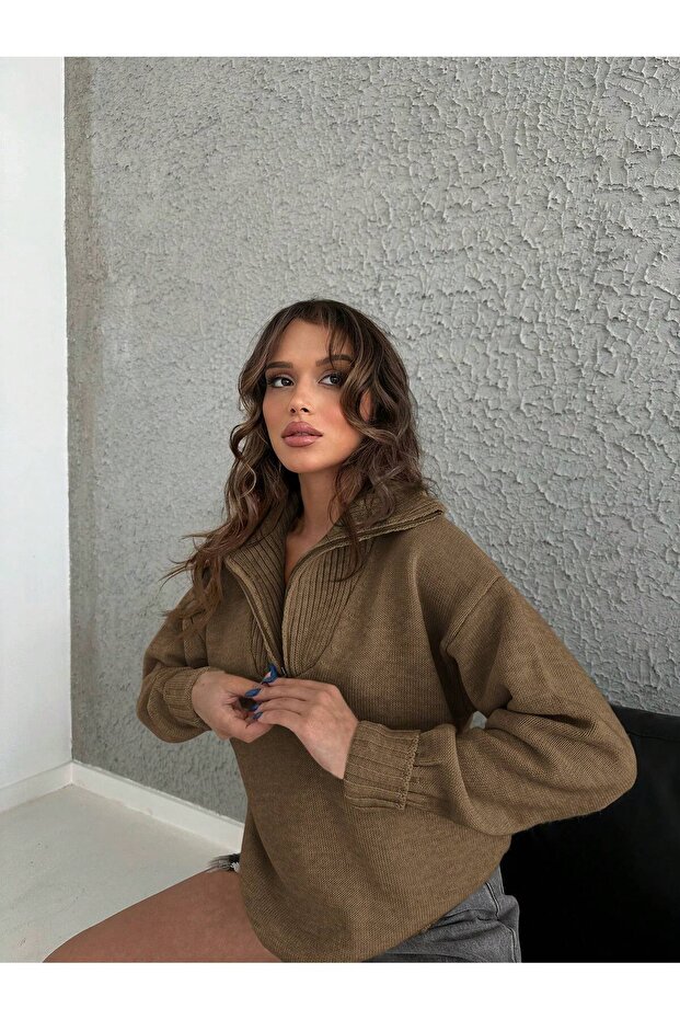 سترة بياقة بسحاب - 3