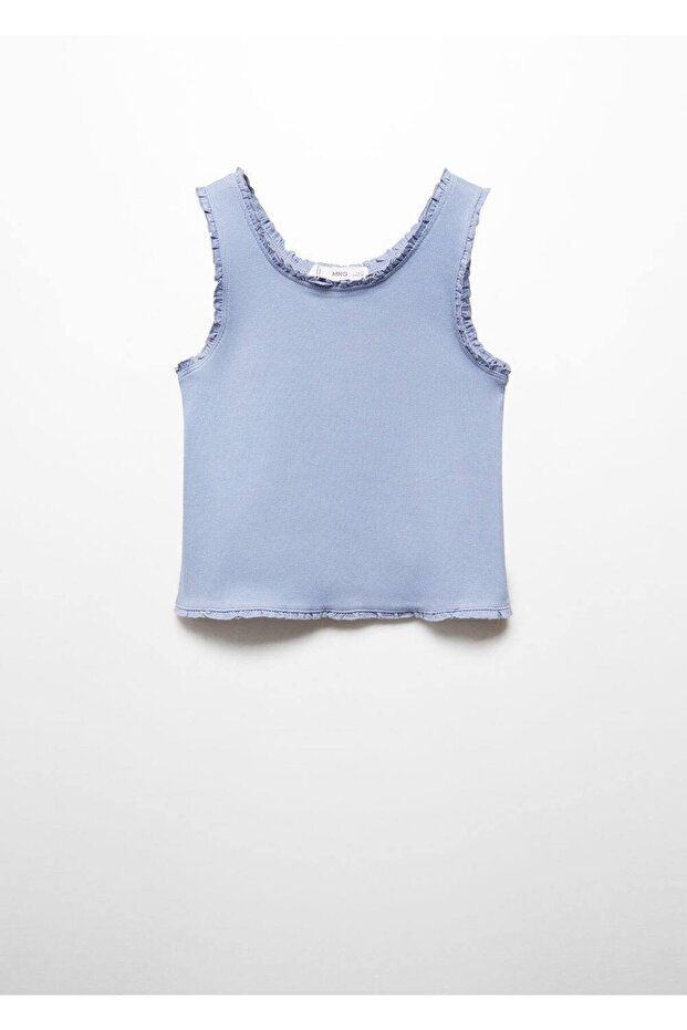 Askılı fitilli tişört - 3