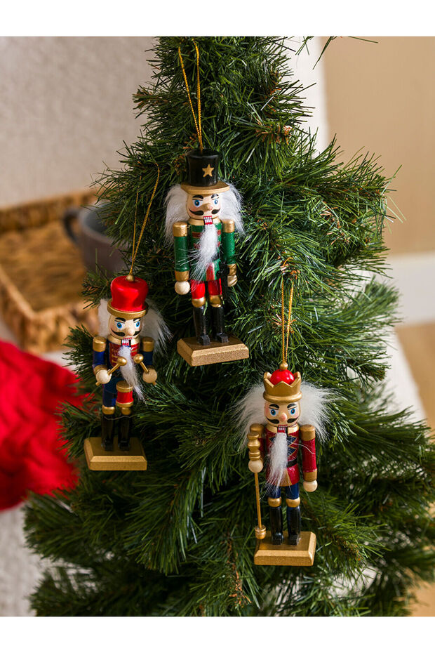 Lcwk Kurşun Asker Figürlü Ağaç Süsü 3'lü - 2