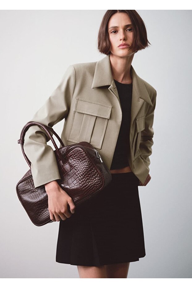 Cepli kısa ceket - 5