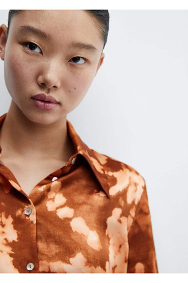 Satinhemd im Batik-Look - 6