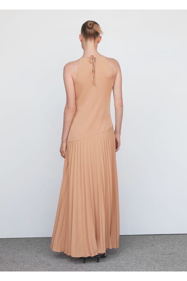 Pili Parçalı Elbise - 4