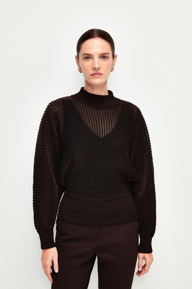 Şık Triko Bluz - 3