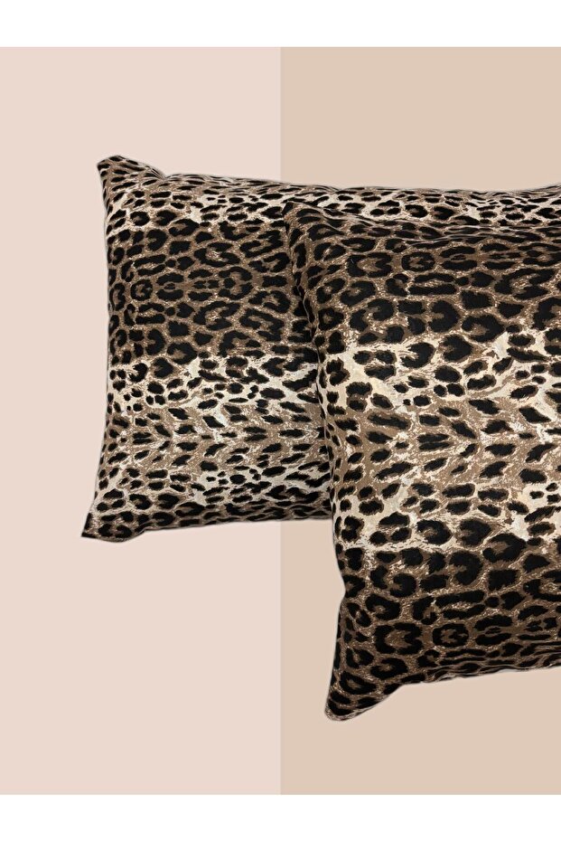Leopard Print 2 Zipper Pillowcases(50X70)