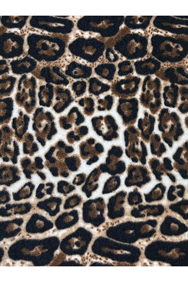 Non-Pilling Animal Leopard Snake Patterned Fleece Fabric 100X180 cm