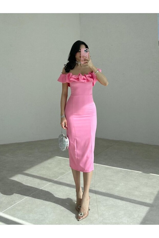 ROCHIE MIDI CU UMAR JOS - 3