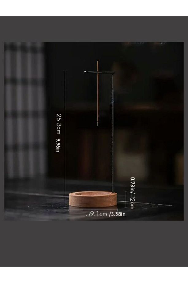 Minimalist Metal Tütsü Tutucu - Şık Aromaterapi Standı Ev, Meditasyon ve Rahatlama İçin - 1