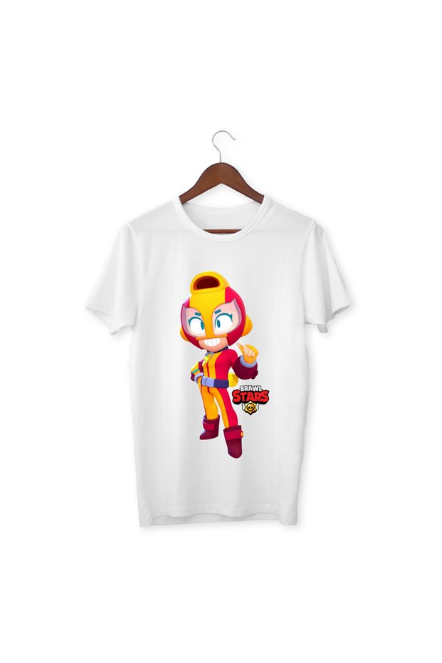 Brawl Stars Max Kids Adult White T-Shirt Unisex Kids Tee Shirt