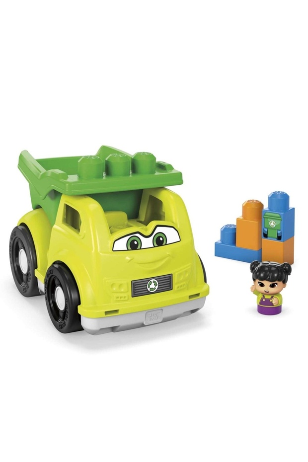 MEGA BLOKS FIRST BUILDERS VEHICULUL DE RECICLAT A LUI RAPHY - 4
