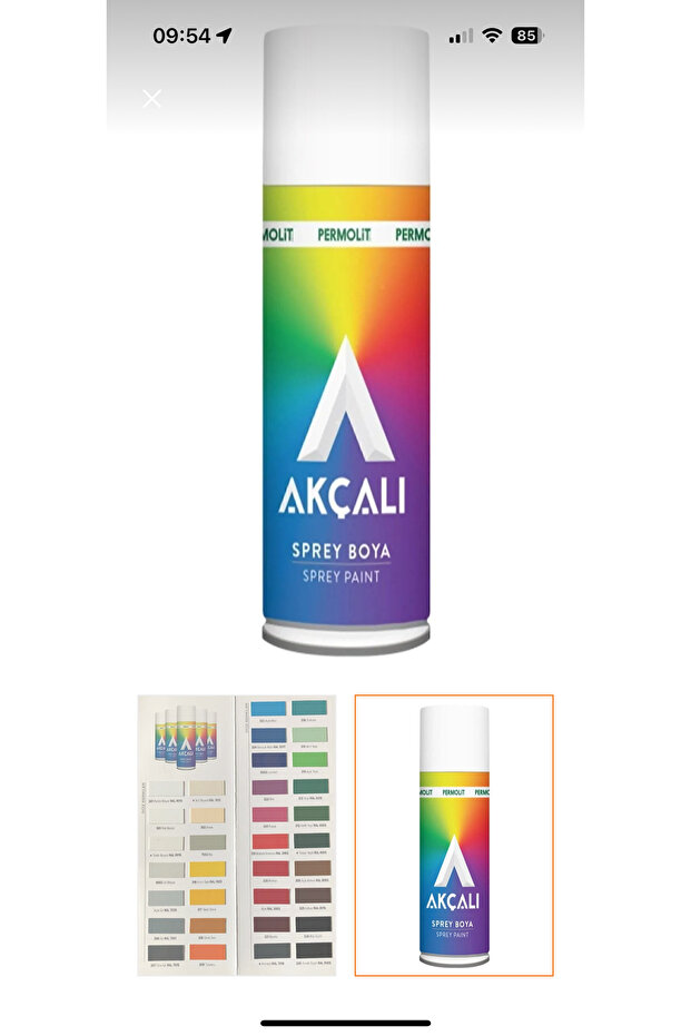 AKÇALI SPREY BOYA - 2