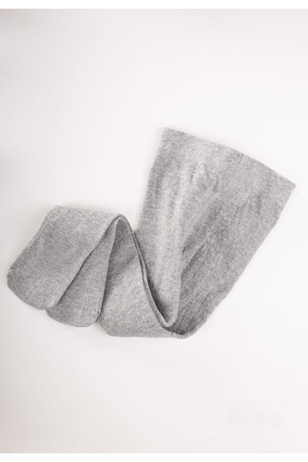 Children's flat pantyhose 1-13 years old gray melange