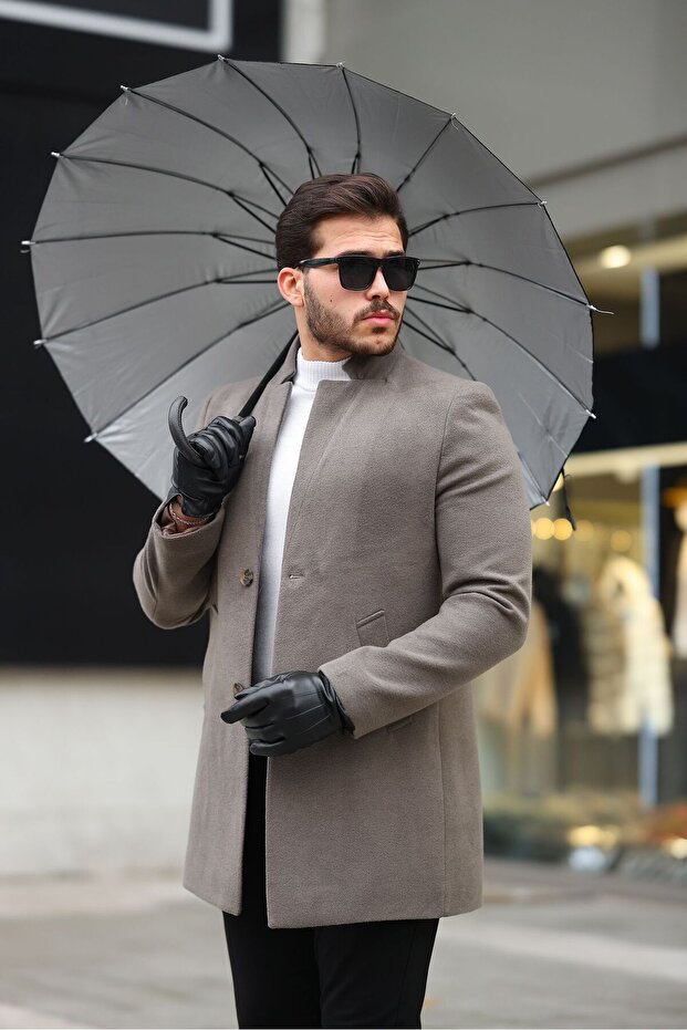 Men's Coat Stamp Slim Fit Slim Fit New Season