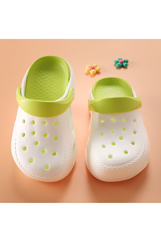 حذاء كلاسيكي بحزام خلفي - أبيض - 5