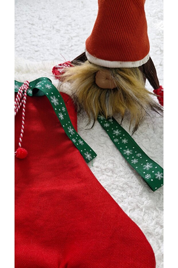 YIL BASI NOEL YENIL SANS CUCESİ VE YILBASI DEKORATIF CORABI YIL BAŞI SÜSÜ - 5