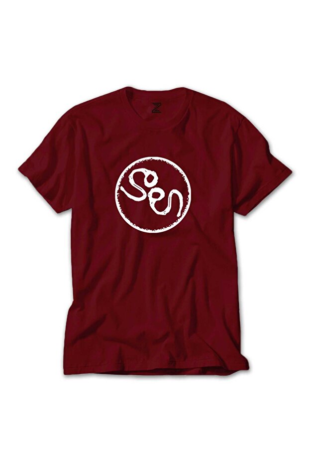 تي شيرت أحمر بشعار Soen - 1