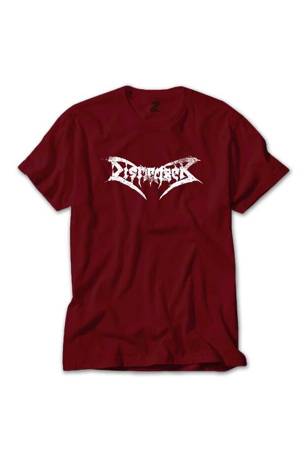 تي شيرت ملون بشعار Dismember لون أحمر مقاس 2XL