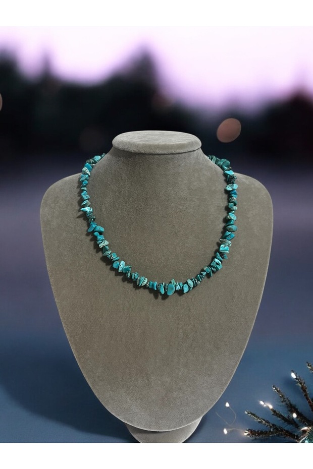 Turquoise Stone Necklace