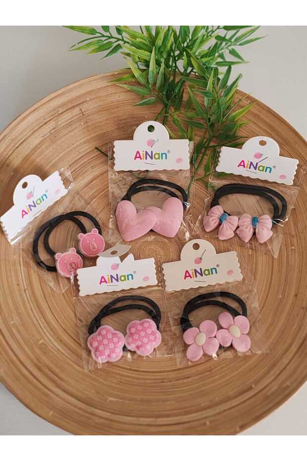 2 قطعة من فيونكة المطاط ذات المشبك - 2