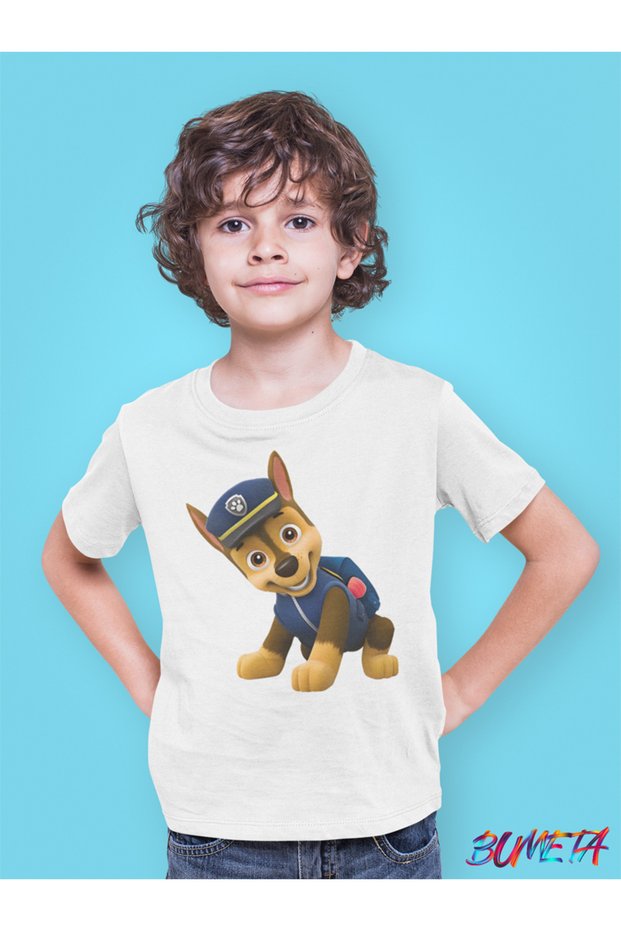 Paw Petrol Chase Character Characters Kids T-Shirt T-Shirt