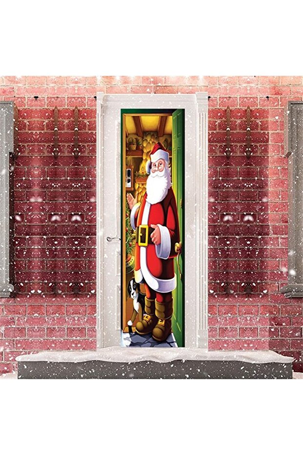 Noel Baba Kapı Afişi - 1