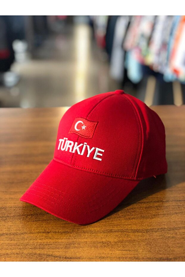 Turkey Embroidered Unisex Cotton Cap Hat