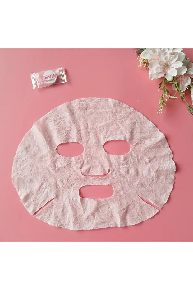 5Pcs Korean Magic Beauty Face Mask Compressed Travel Facial Mask Paper Mask Tablets - 3