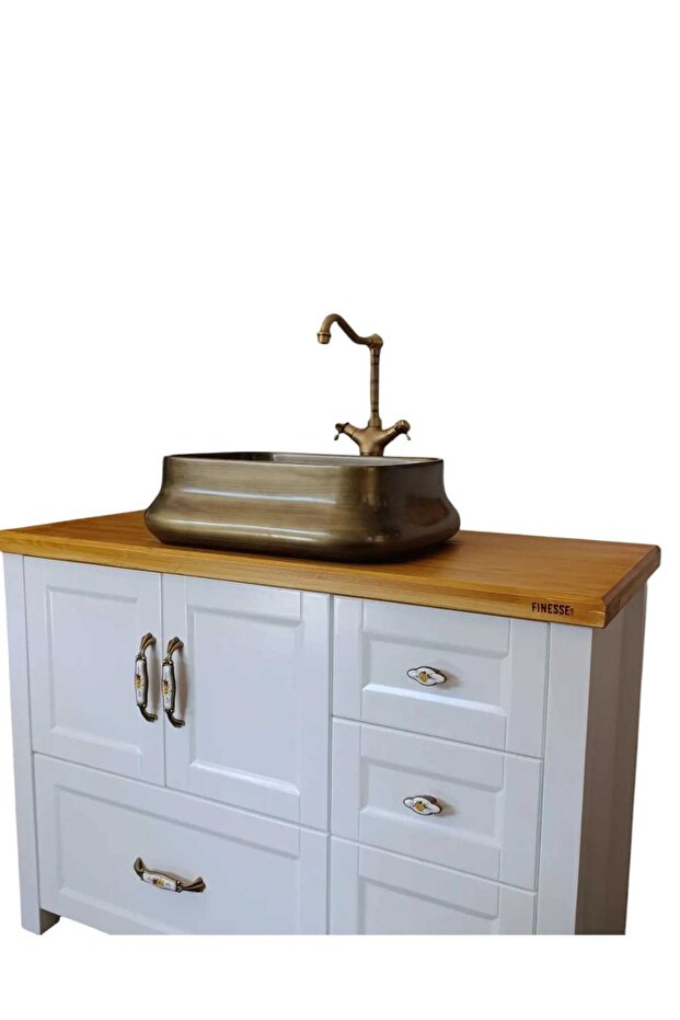 Kronos Ahşap Banyo Dolabı