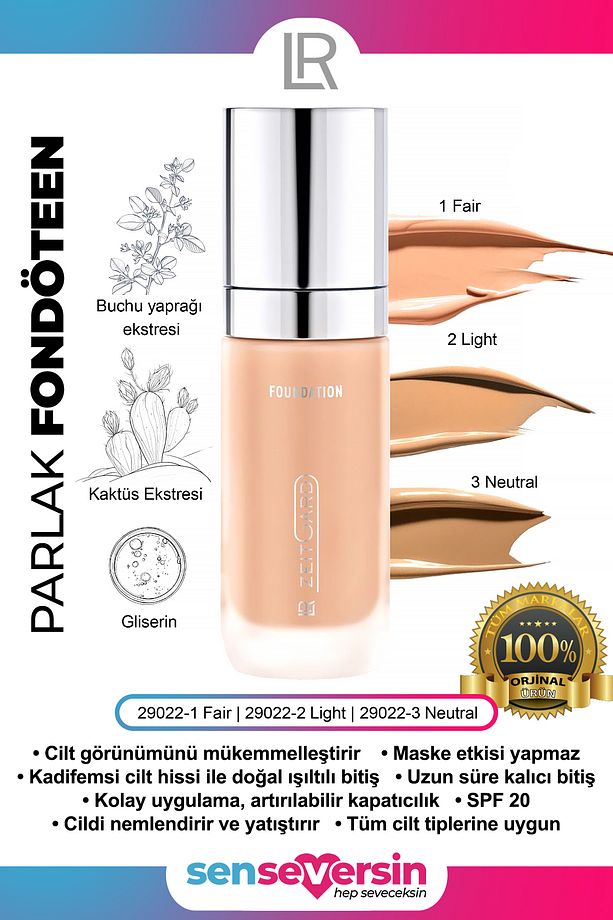 ZEITGARD Signature Parlak Fondöten 32 ML - 1