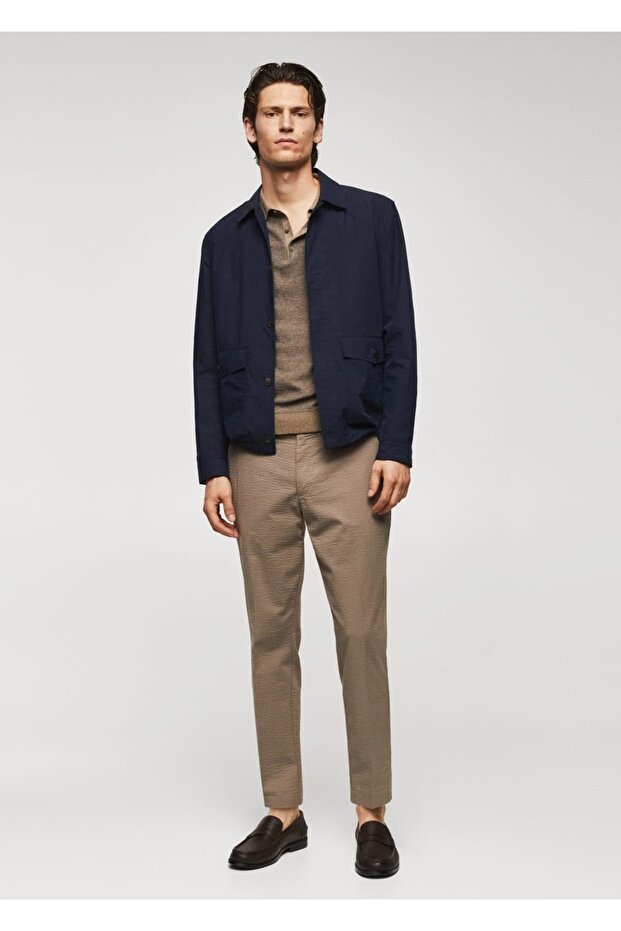 Cepli pamuklu hafif ceket - 2