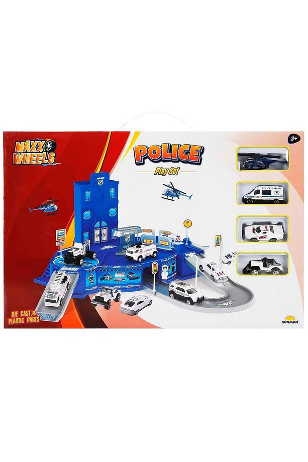 Maxx Wheels Polis Garaj Seti - 1