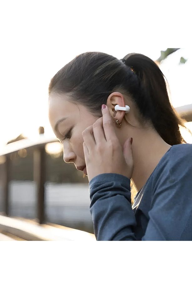 Bluetooth Küpe Kulaklık Bluetooth Kulaklık Japon Kablosuz Kemik Iletimli Kulaklık - 6