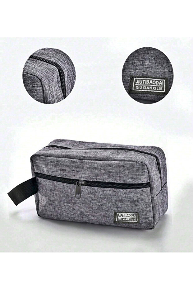 Kişisel Bakım Çantası - El Çantası - Kozmetik Çantası - Tıraş Çantası - Organizer Çanta - Handbag - 3