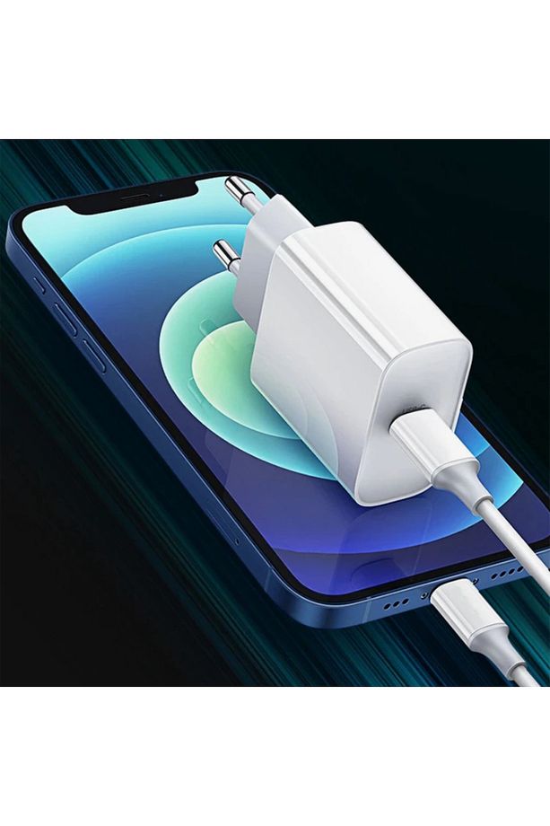 Iphone Tüm Seriler Ile Uyumlu 2metre 35watt Hızlı Şarj Seti Type-c To Lightining Data Kablo - 5