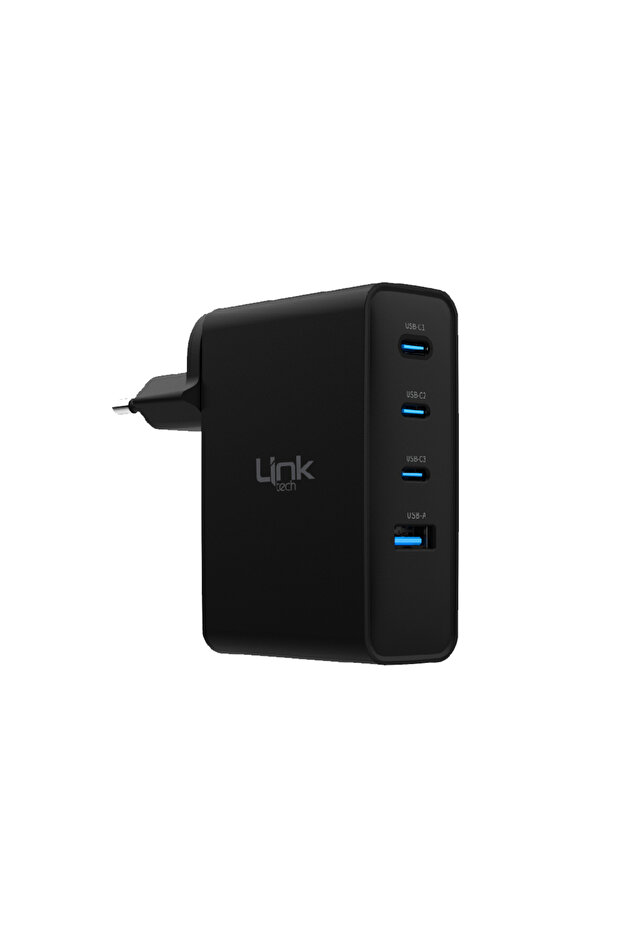 G861 Premium 100w Pd Gan3 1xusb 3x Usb-c Şarj Adaptörü (BAŞLIK) - 1