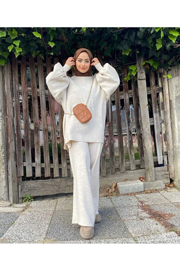 Basic Balonkol Triko Takım - 5