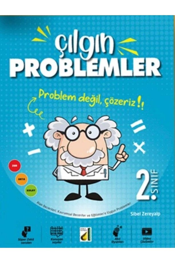 DAMLA 2.Sınıf Çılgın Problemler (degerkitap) - 1