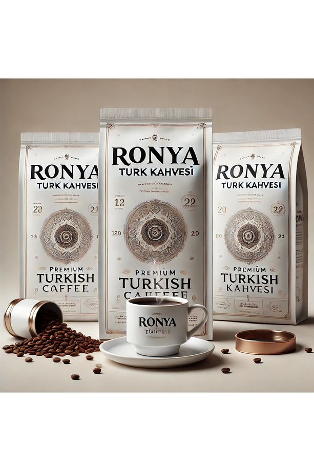 3 ADET 1 Kg Ronya Türk Kahvesi ( toplam 3 kg dır) - 1