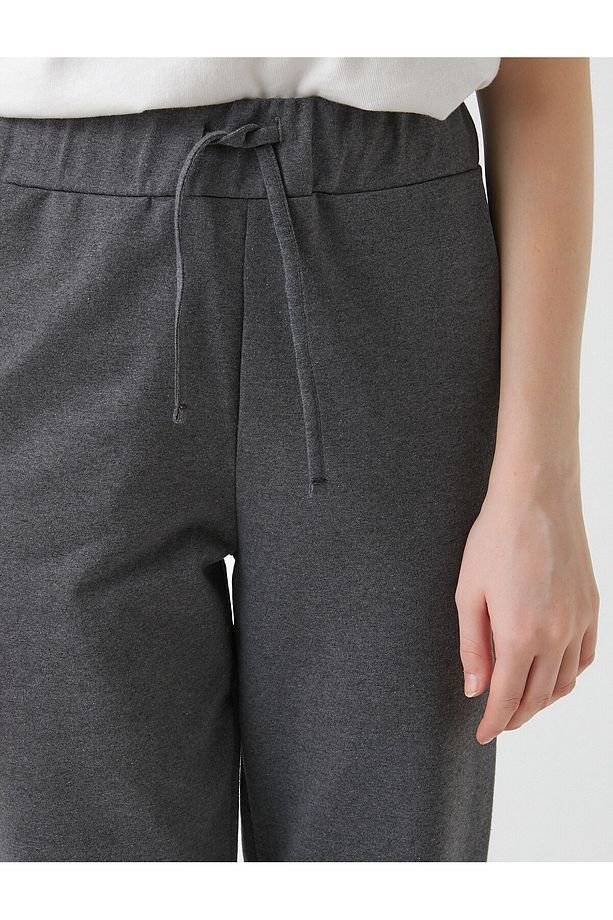 Jogger Eşofman Altı Beli Lastikli - 5