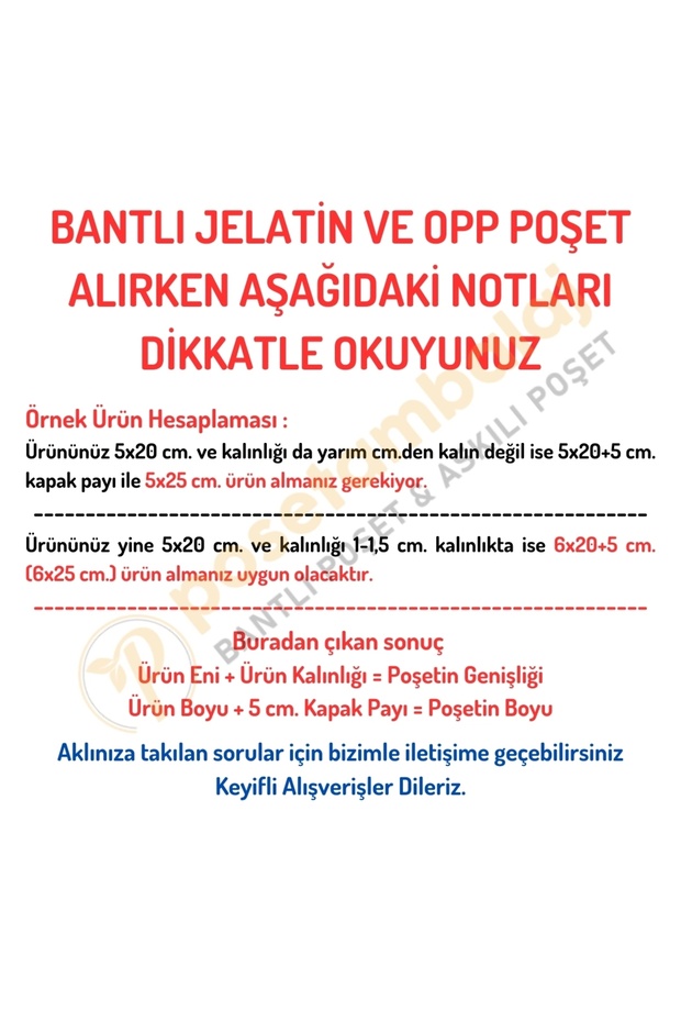 3x15+5 Cm. (3*20) 50 Adet - Şeffaf Bantlı Yapışkanlı Opp Jelatin Poşet - 3