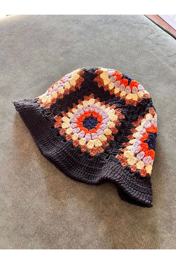 El Örgüsü Beanie Bucket Bere - 5