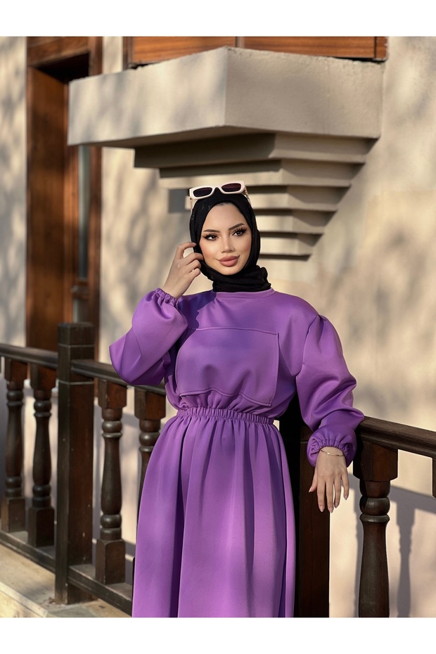 Tesettür Elbise - 6