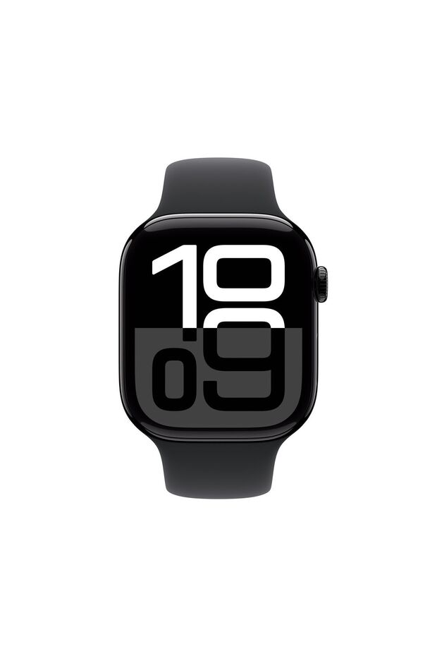 Watch Series 10 Gps 46mm Jet Black Aluminium Case With Black Sport Band - M/l Mwwq3tu/a - 3