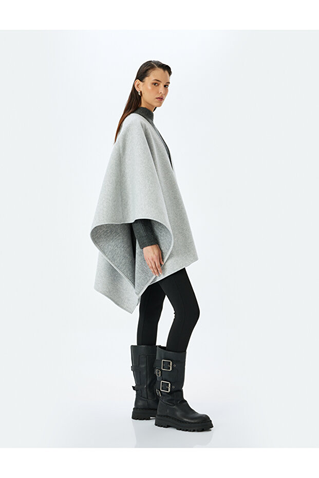 Long Oversize Poncho